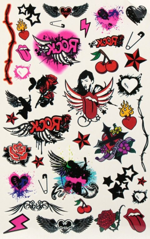 Tatuaże dla dziewczynek mix MEGA CREATIVE 559303