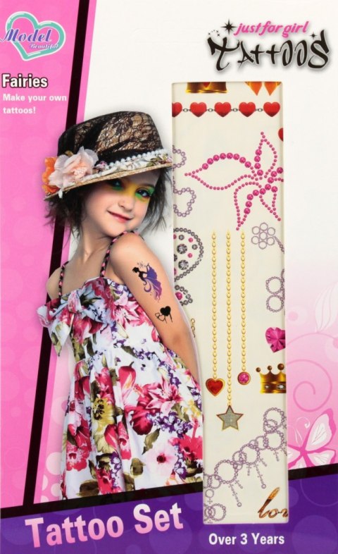 Tatuaże dla dziewczynek mix MEGA CREATIVE 559303