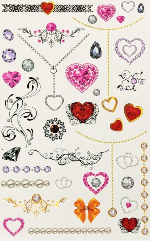 Tatuaże dla dziewczynek mix MEGA CREATIVE 559303