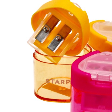 Temperówka 2 ostrza owal/trójkąt display A 24 STARPAK 405591