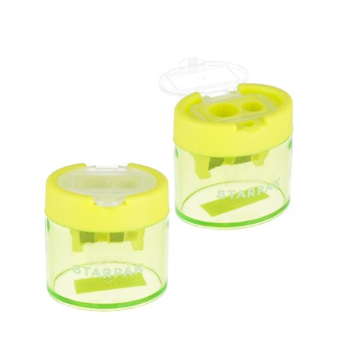 Temperówka 2 ostrza owal/trójkąt display A 24 STARPAK 405591