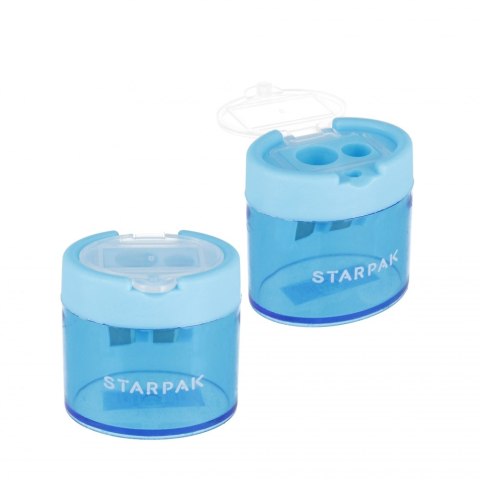 Temperówka 2 ostrza owal/trójkąt display A 24 STARPAK 405591