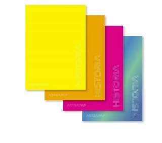 Zeszyt A5/60k kratka Historia ASTRA 102023004