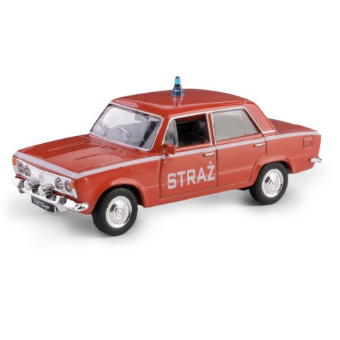 -AUTO KOLEKCJI PRL-U 1:43 FIAT 125P STRAZ B-247 WB