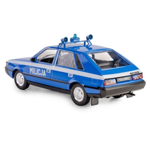 -AUTO KOLEKCJI PRL-U 1:43 POLONEZ MILICJA B-242 WB