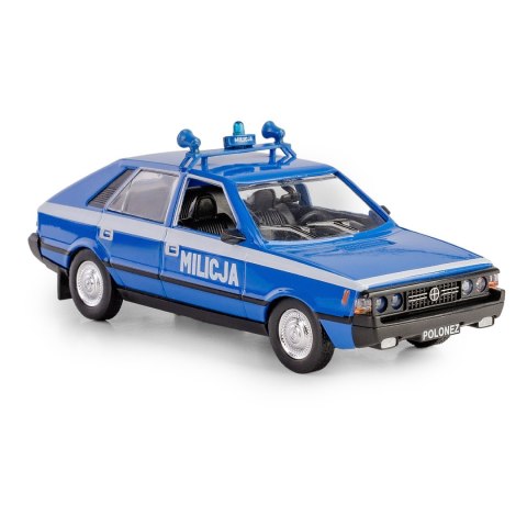 -AUTO KOLEKCJI PRL-U 1:43 POLONEZ MILICJA B-242 WB