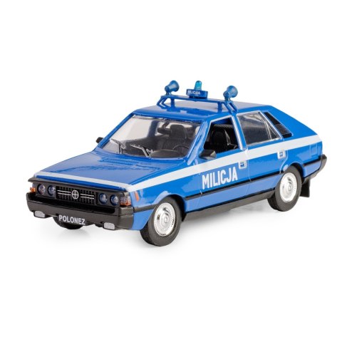 -AUTO KOLEKCJI PRL-U 1:43 POLONEZ MILICJA B-242 WB