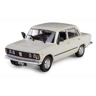Auto osobowe metalowe 1 43 Fiat 125P popielaty DAFFI K-595