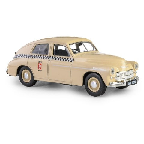 DAFFI PRL WARSZAWA M20 TAXI KREMOWA 1:43