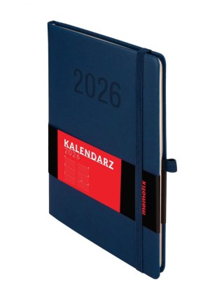 Kalendarz 2026 Memofix A5 TDW granatowy ANTRA