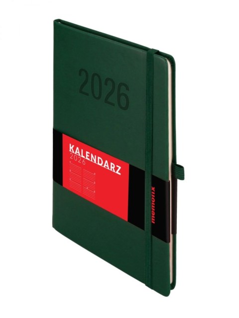Kalendarz 2026 Memofix A5 TDW zielony ANTRA