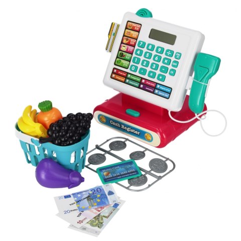 Kasa sklepowa na baterie z akcesoriami MEGA CREATIVE 545486