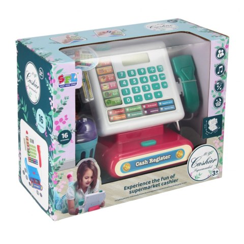 Kasa sklepowa na baterie z akcesoriami MEGA CREATIVE 545486