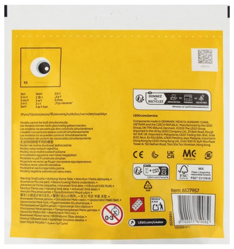 Klocki konstrukcyjne Lego Creator Tukan LEGO 30688