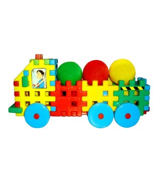 Klocki konstrukcyjne wafle CZAKO 025821