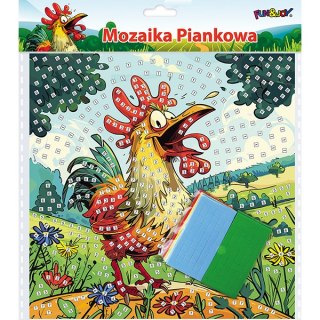 Mozaika piankowa 25x25 cm Kogut FUN&JOY