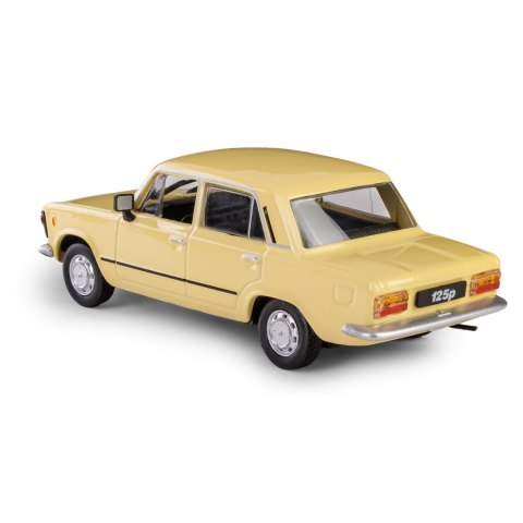 POLSKA KOLEKCJA MOTORYZACJI Polski Fiat 125p MR ŻÓŁTY 1:43