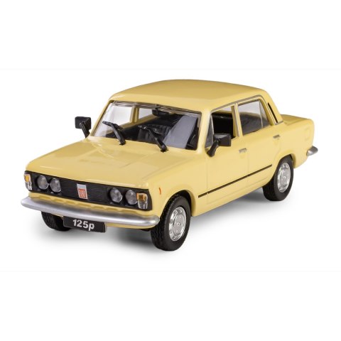 POLSKA KOLEKCJA MOTORYZACJI Polski Fiat 125p MR ŻÓŁTY 1:43