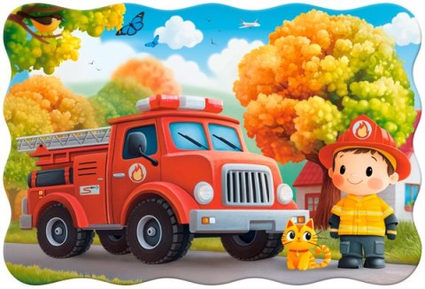 Puzzle 20 el. Maxi Little Fireman CASTORLAND C-02467