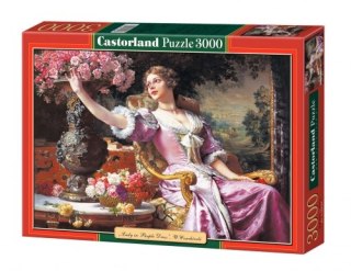 Puzzle 3000 el. Copy of Lady in Purple Dress , W.Czachórski