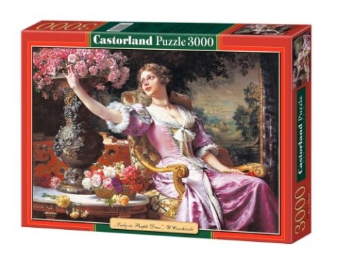 Puzzle 3000 el. Copy of Lady in Purple Dress , W.Czachórski