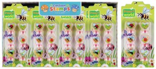 Stemple plastikowe Owady 6szt. MEGA CREATIVE 570775