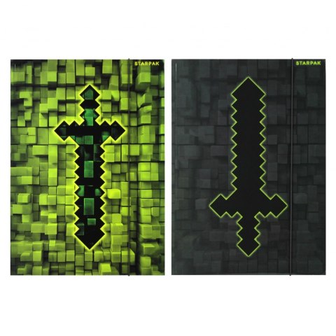 Teczka z gumką A4 Pixel Game STARPAK 559734
