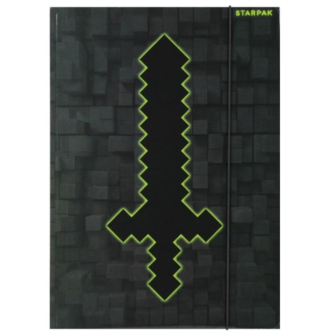 Teczka z gumką A4 Pixel Game STARPAK 559734