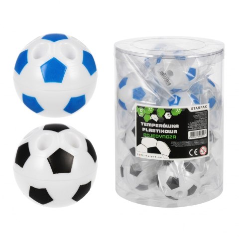 Temperówka z pojemnikiem Football tuba 12 szt. STARPAK 572249