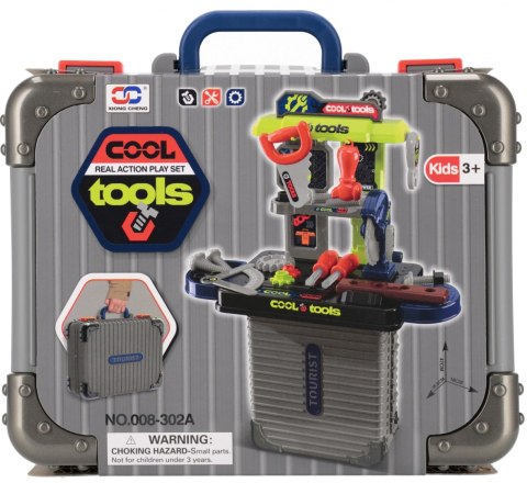 Warsztat z narzędziami w walizce 3w1 MEGA CREATIVE 569563