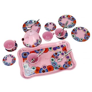 Zestaw kuchenny metalowy naczynia do herbaty MEGA CREATIVE 498939