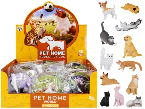 Zwierzęta Domowe figurki 4-8cm mix MEGA CREATIVE 531539