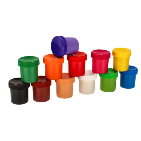 Farby plakatowe 12 kolorów 20 ml PRIMA ART 299717