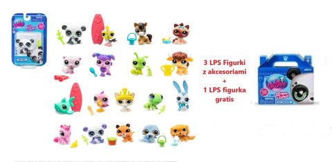 LPS 3 Figurki z akcesoriami 1 figurka Gratis