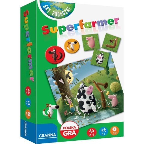 Gra Superfarmer podróżna GRANNA 00468/WG