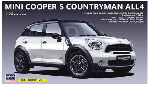 Hasegawa CD21-24121 BMW Mini Cooper S Countryman 1/24