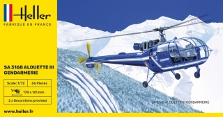 Heller 80286 Alouette 1/72 S-30