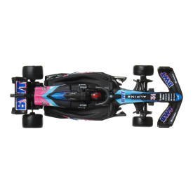 Hot Wheels Premium Formuła 1 Samochód wyścigowy w skali 1:64 z oponami Real Riders AST HRV11 BC8