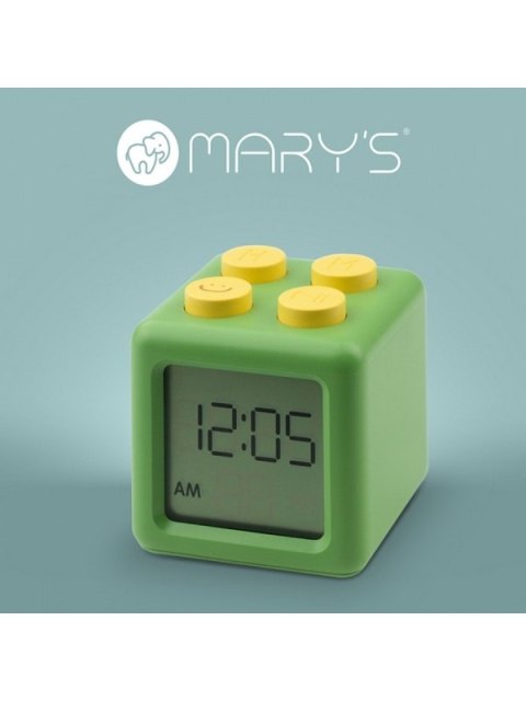 MARY S budzik Klocek zielony