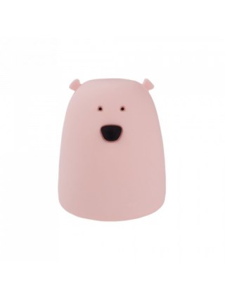 MARY S lampka LED Miś mały różowy RGB WW /NB