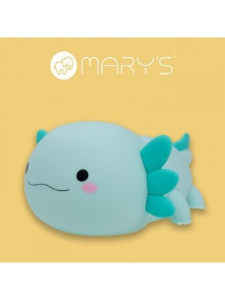 MARY S lampka nocna LED Aksolotl niebieski