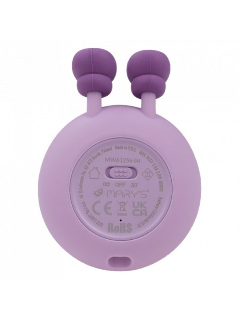 MARY S lampka nocna LED Bakłażan