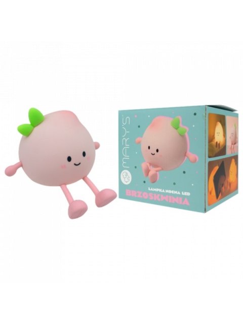 MARY S lampka nocna LED Brzoskwinia