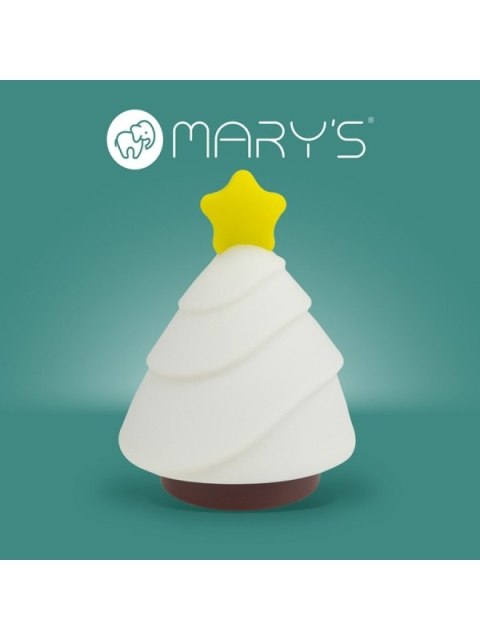 MARY S lampka nocna LED Choinka RGB
