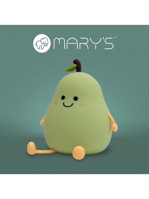 MARY S lampka nocna LED Gruszka zielona