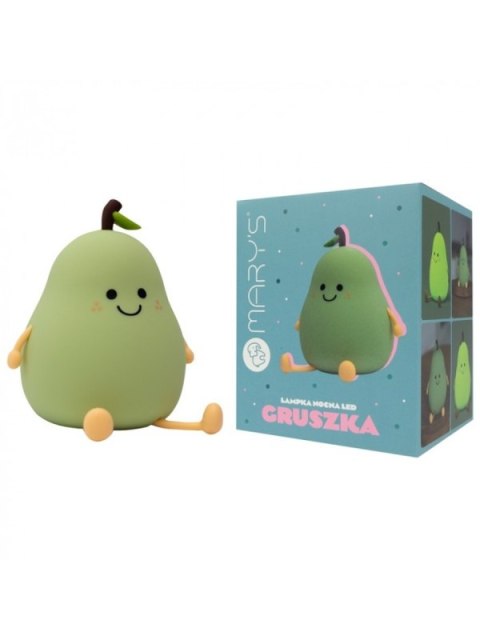 MARY S lampka nocna LED Gruszka zielona