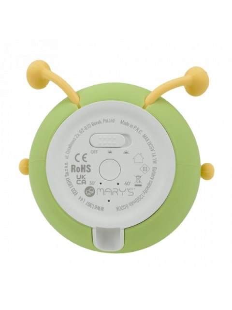 MARY S lampka nocna LED Gruszka zielona
