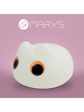 MARY S lampka nocna LED Kotek
