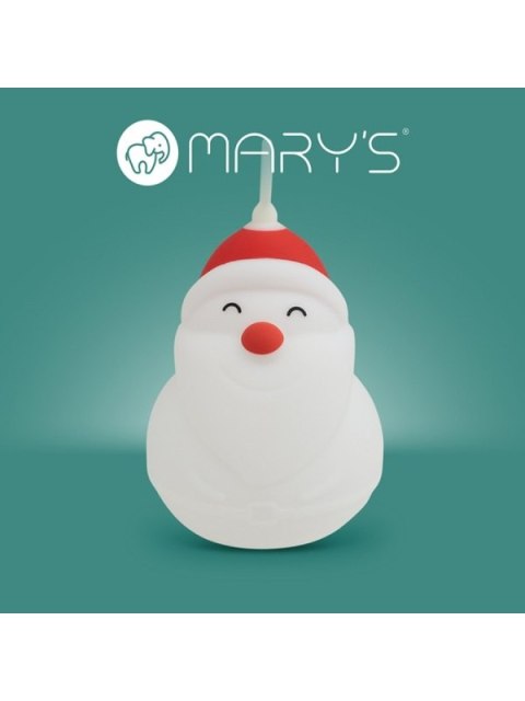 MARY S lampka nocna LED Mikołaj RGB