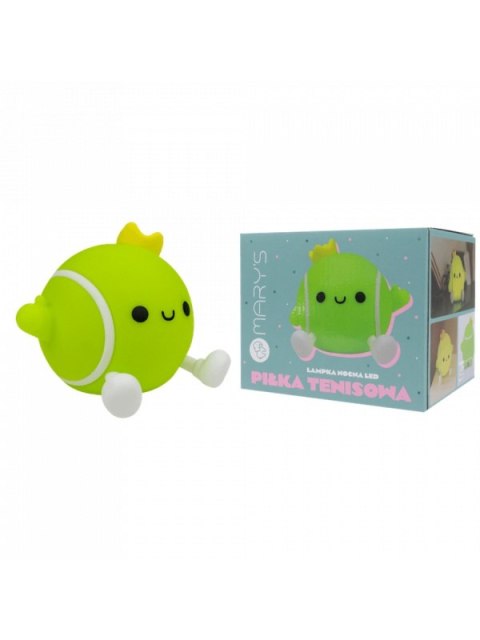 MARY S lampka nocna LED Piłka tenisowa